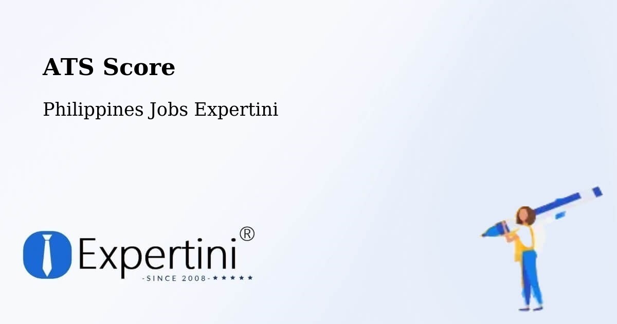 Resume ATS Score & Job Description Match Tool – Panan - Philippines Jobs Expertini