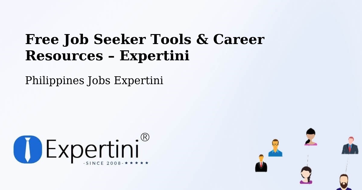 Free Job Seeker Tools & Career Resources – Panan - Panan, Philippines Jobs Expertini
