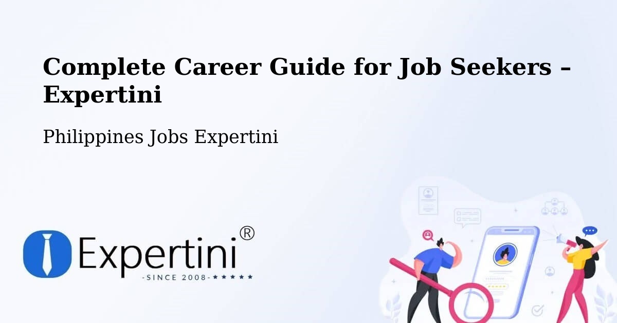 Career Guide for Job Seekers – Panan - Panan, Philippines Jobs Expertini