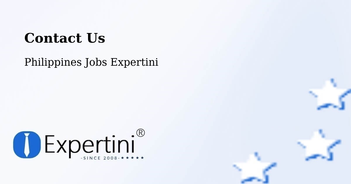Contact Expertini – Panan - Philippines Jobs Expertini