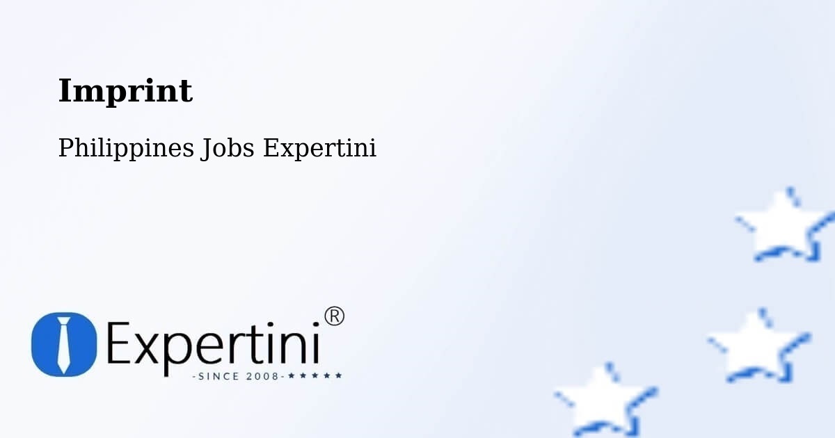 Imprint – Panan - Philippines Jobs Expertini