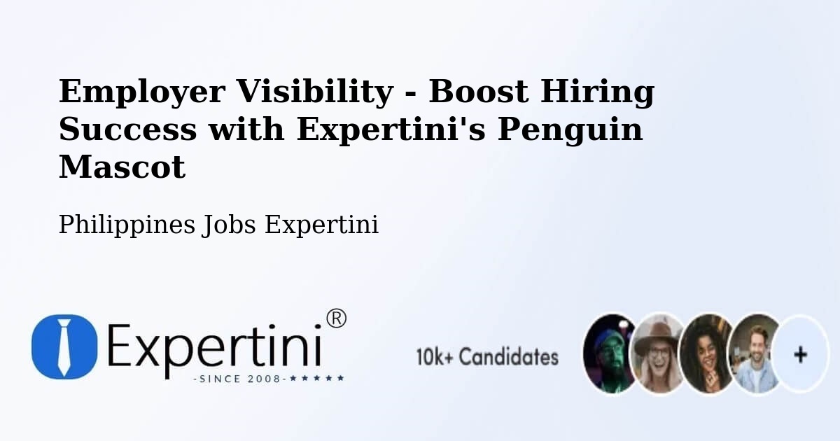 CV and Resume Visibility Optimization – Panan - Philippines Jobs Expertini
